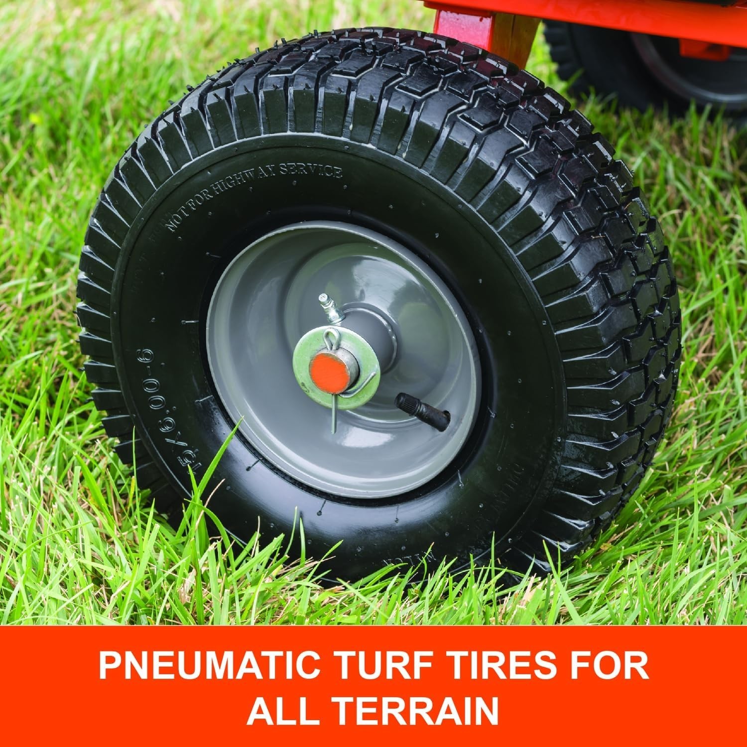 Genuine 15″ Gray Wheel – Perfect for Lawn Mower