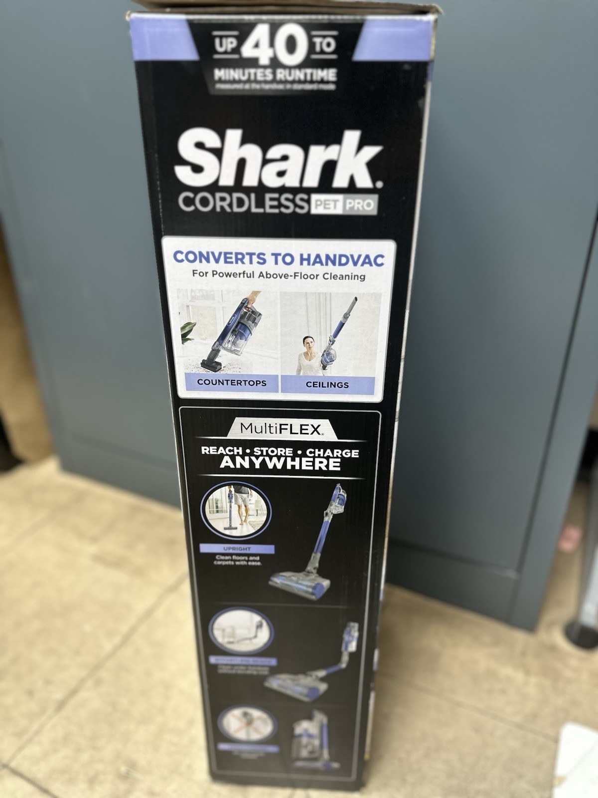 Shark IZ340h Cordless Pet Pro MultiFLEX Cordless Stick Vacuum – New