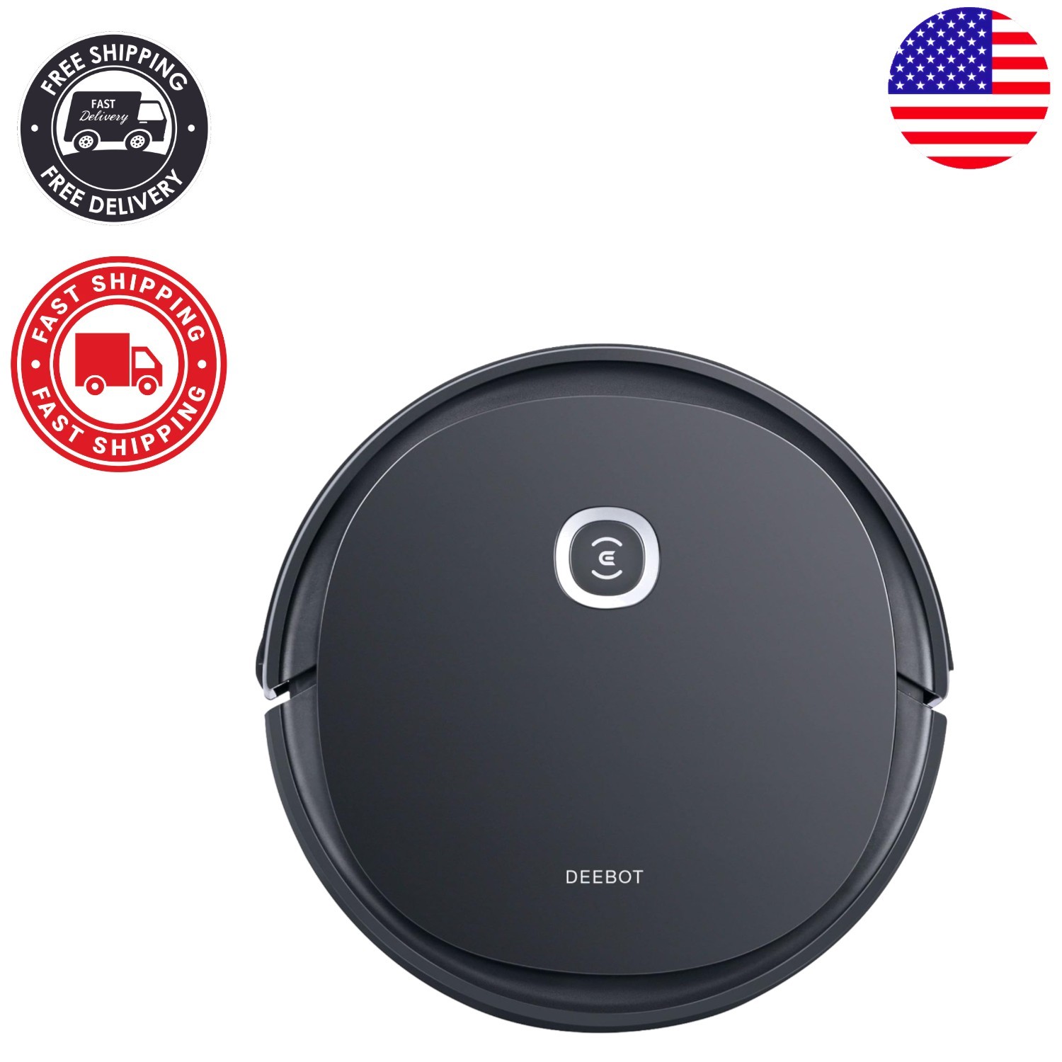 DEEBOT OZMO U2: Advanced Robotic Vacuum & Mop for Hard Floors – Alexa Compatible