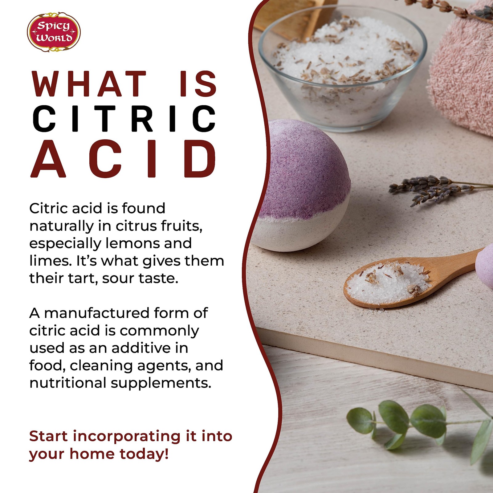 Citric Acid 2 LB Bag – 100 Pure, Food Grade Non-GMO – Citric Acid Powder For