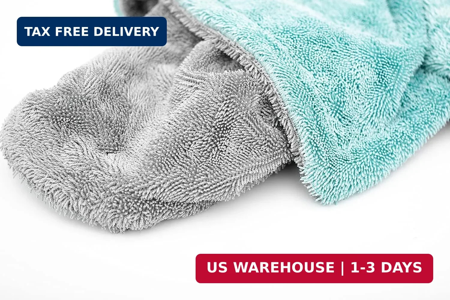 The Rag Company, The Liquid8r, Absorbent 70/30 Blend Microfiber Drying Towel for