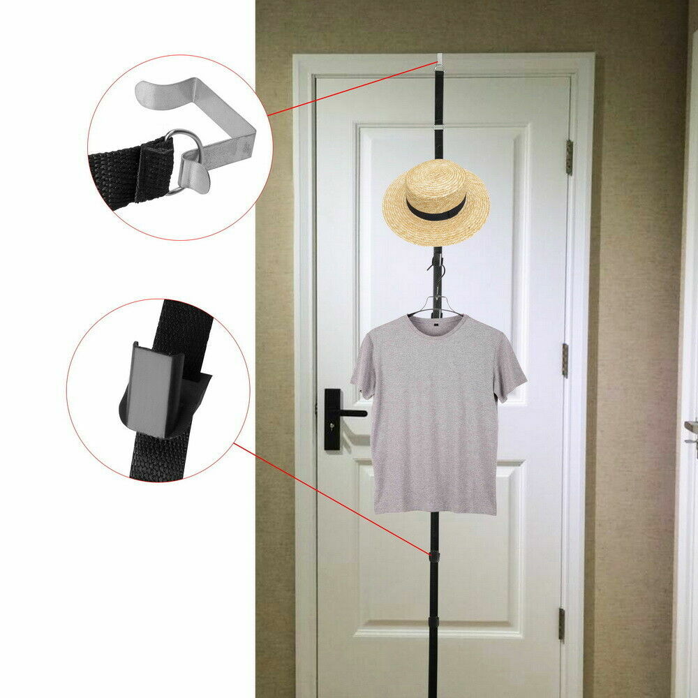 2× Cap Rack Closet Hanger Baseball Hat Wall Door Holder Hook Storage Organizer