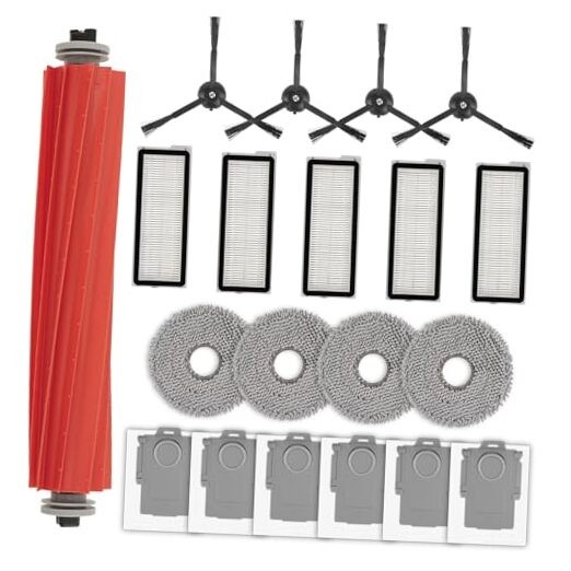 (20 Pack) QRevo S Replacement Parts Compatible Accessories Black Kit(20 Pieces)