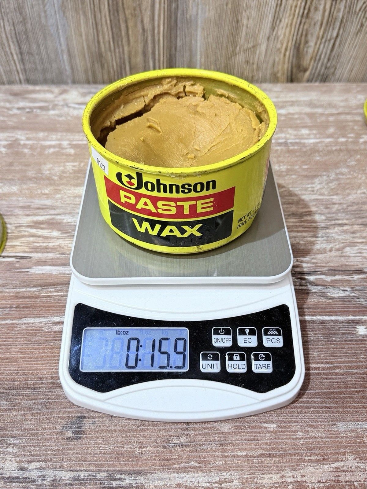 2 SC Johnson Paste Wax The Original Formula, 16 oz (1 lb) Discontinued 90% Full