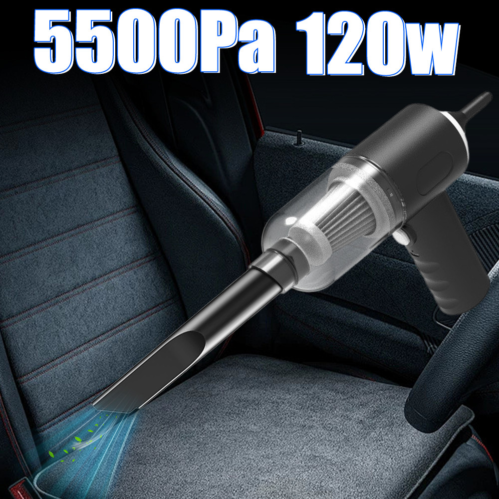 Electric Air Duster Mini Blower Vacuum Cleaner Dust for Car/PC/Keyboard/Pet/Home