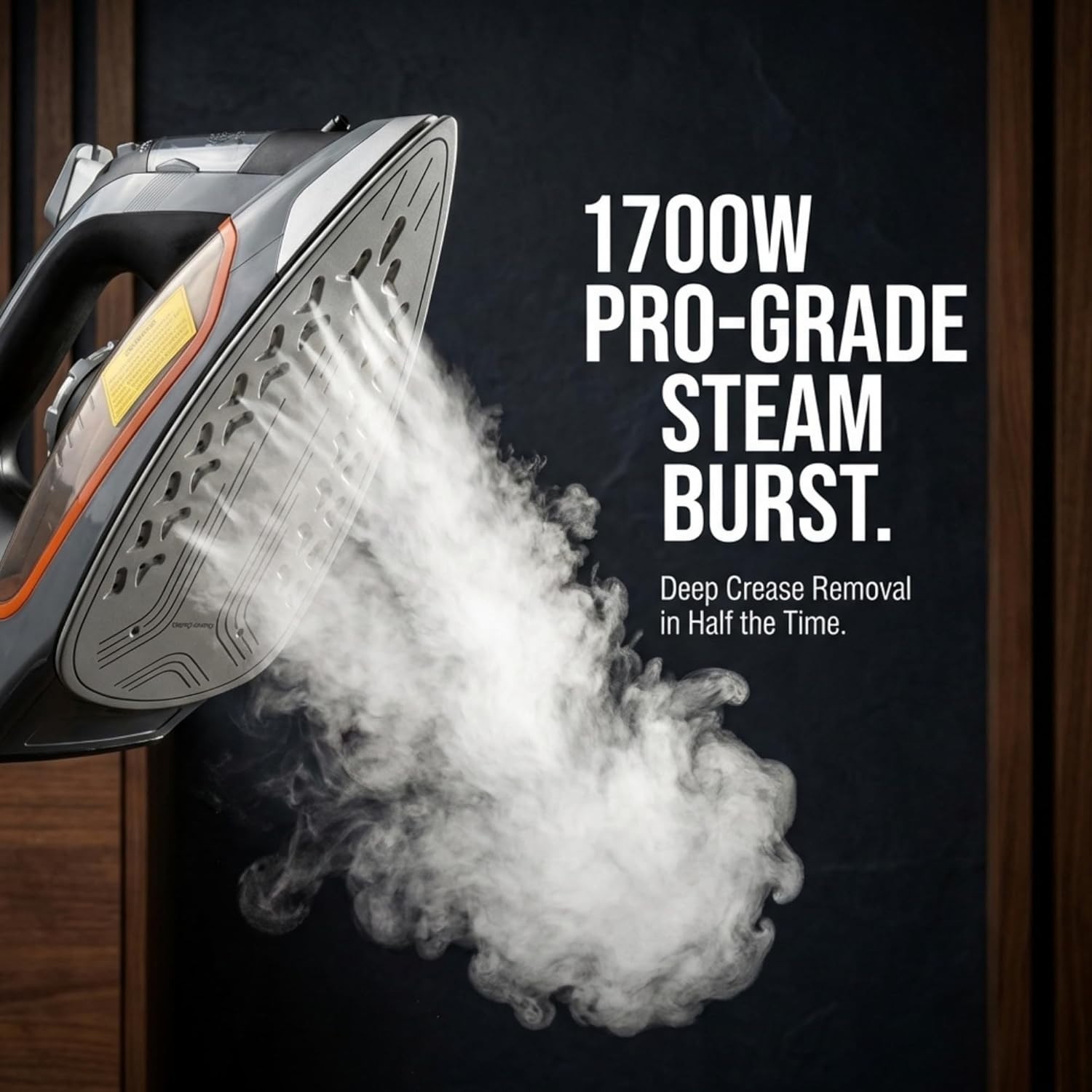 Steam Force Pro Stainless Steel Soleplate Iron Clothes 400 Microsteam
