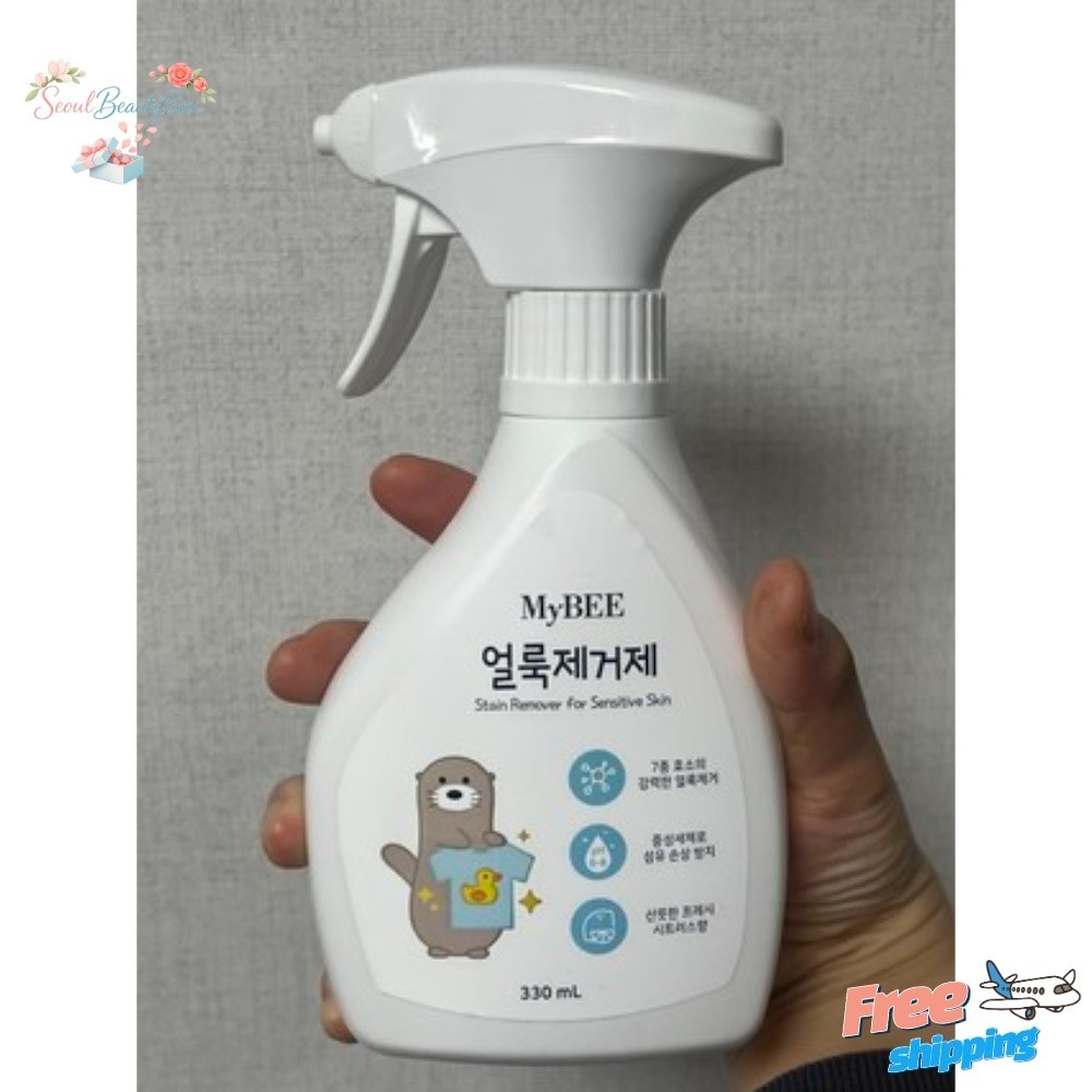Mybee Baby Natural Enzyme Stain Remover Spray 330ml Phosphate-Free Korea