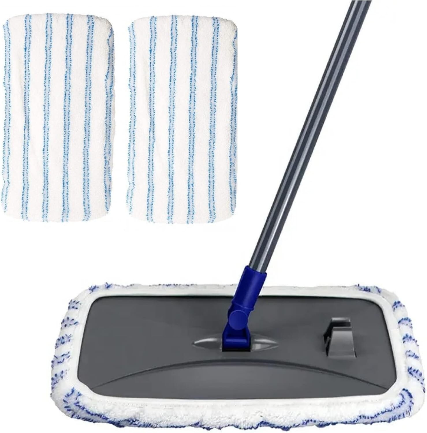 2 Pack Mop Pad Compatible with OCedar Floor 15×8 Refill Dust Mop Head Replace