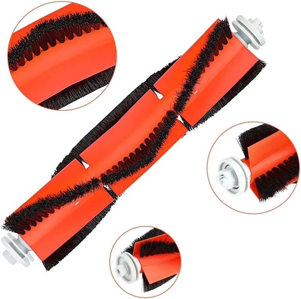 2 Pack Main Roller Brush for Xiaomi Mijia 1C Dreame D9 F9 Robot Vacuum Cleaner