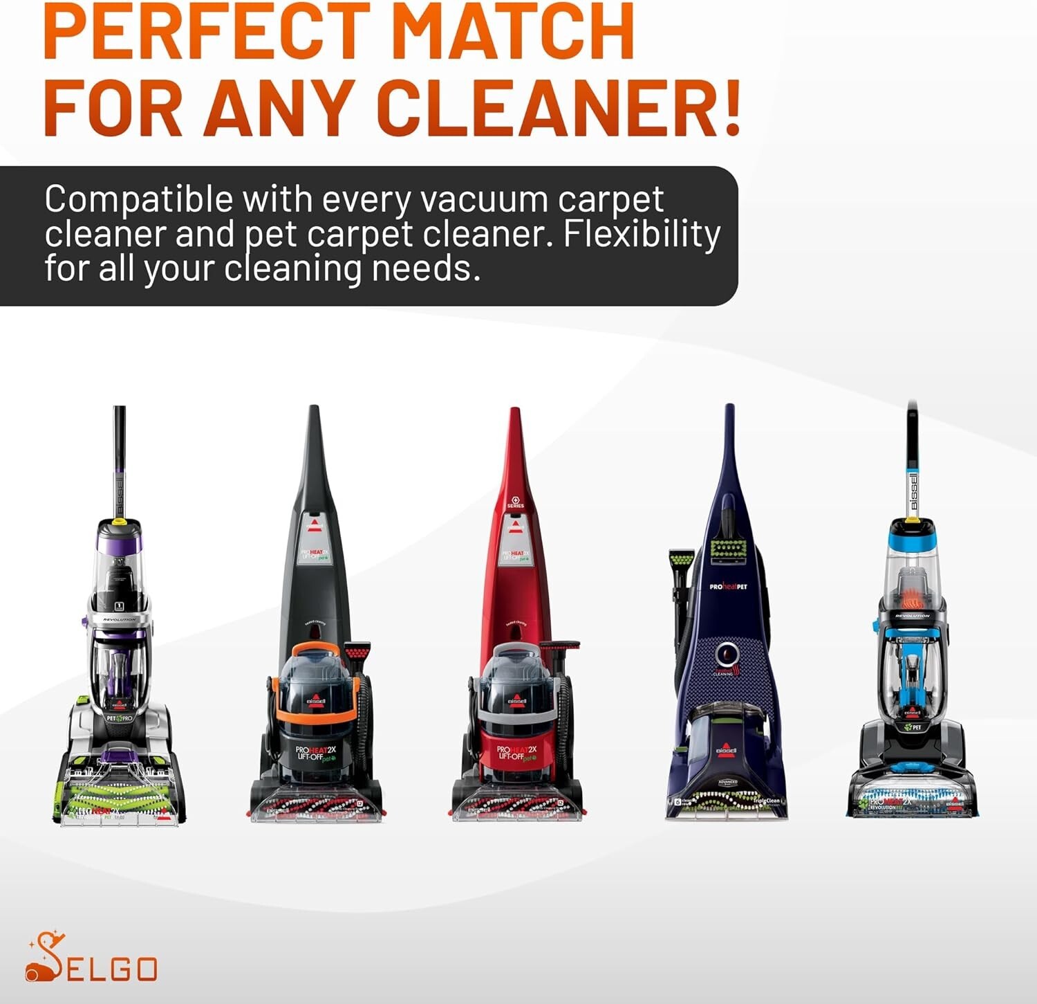 Pack of 3 Nozzle Brushroll Cleaning Tool Vacuum Carpet Cleaners Pet Accessories