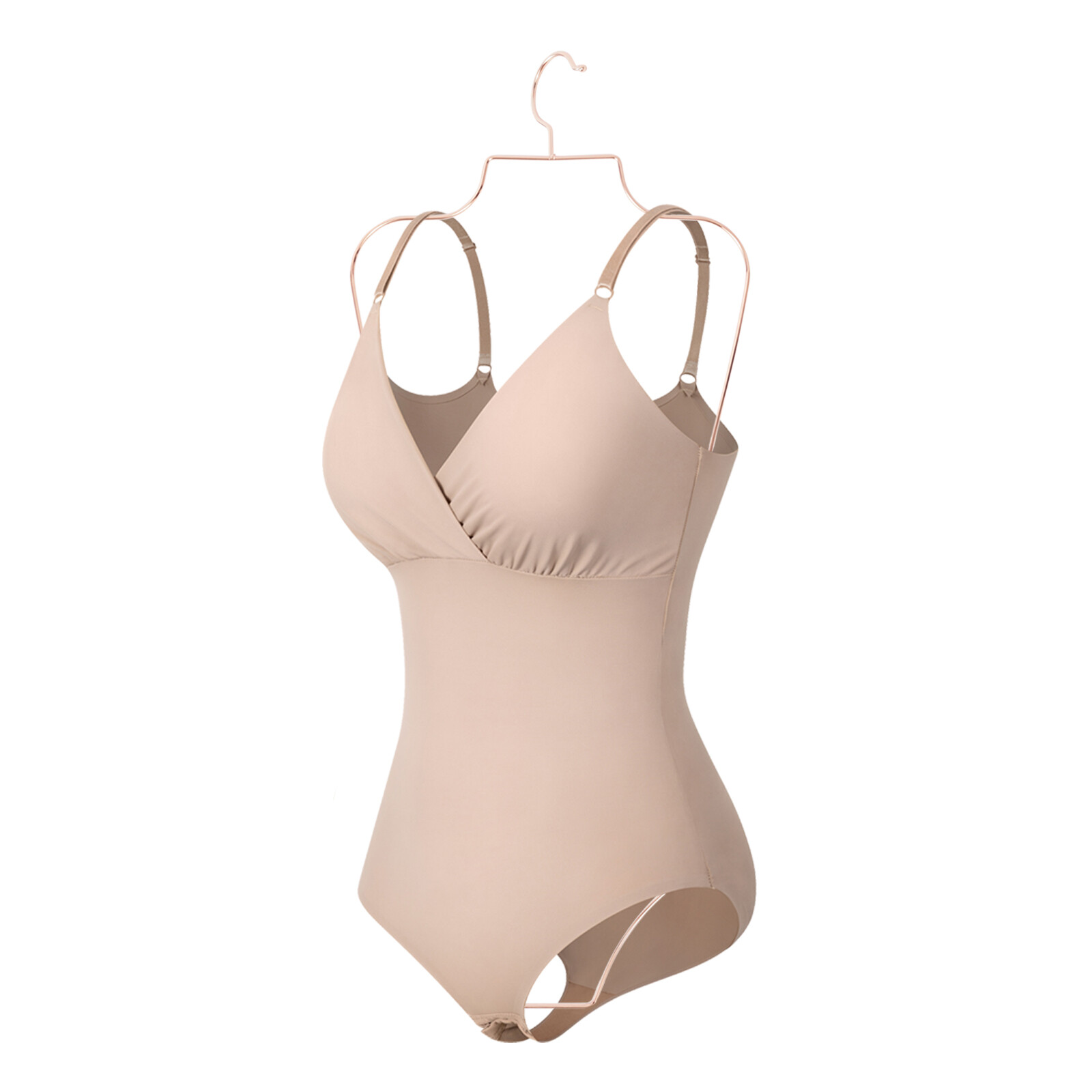 Rose Gold 10-Pack Body Shape Display Hangers for Swimwear and Lingerie