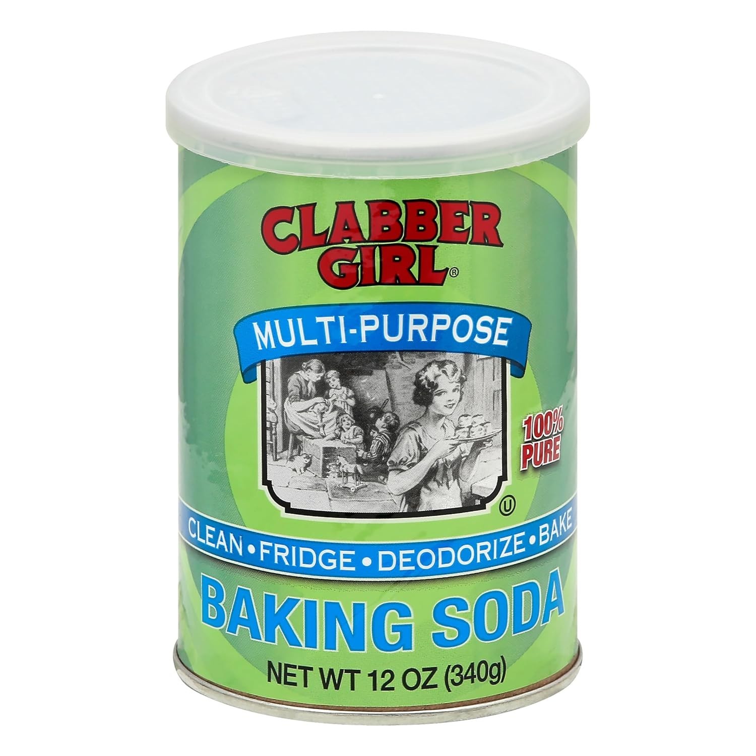 Shake or Pour 12 oz Baking Soda – Pure, Gluten-Free & Essential for Every Home
