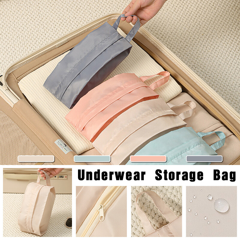 4x Travel Underwear Storage Bag Sorting Baghand-held Miscellaneous Storage Bag