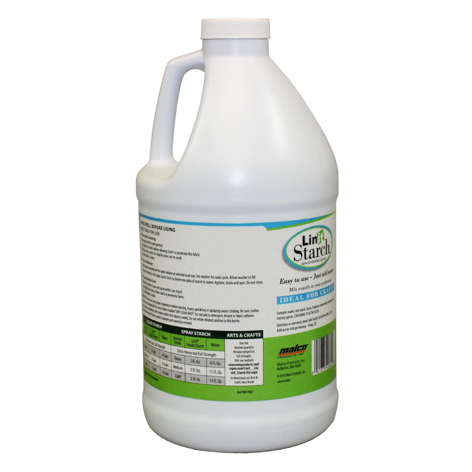 Linit Starch Crisp Finish 64 Oz Liquid Starch Ironing Crafts Slime – Free Ship