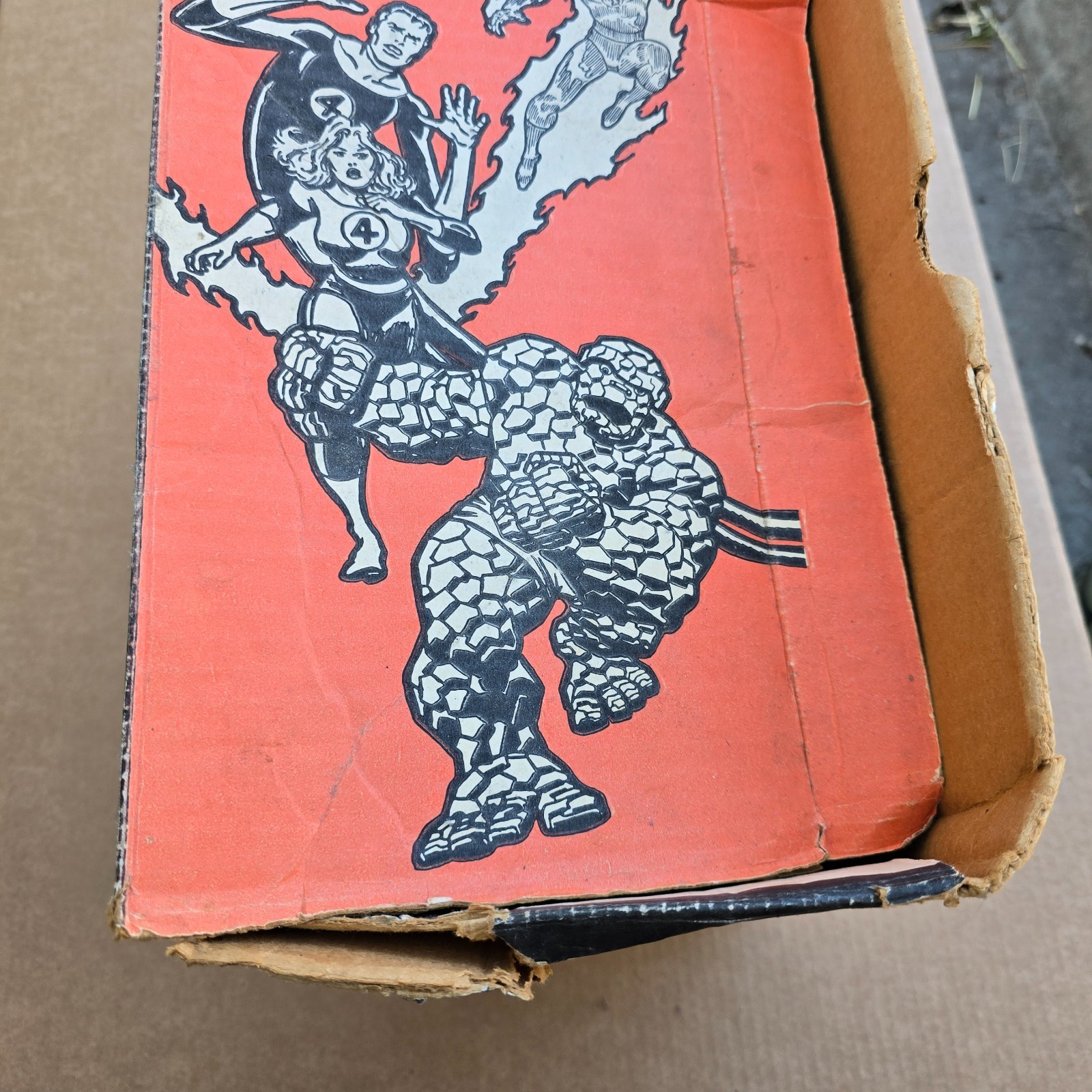 Vintage Marvel Comic Book Collection Storage Box 1989 CMC Wolverine Spiderman