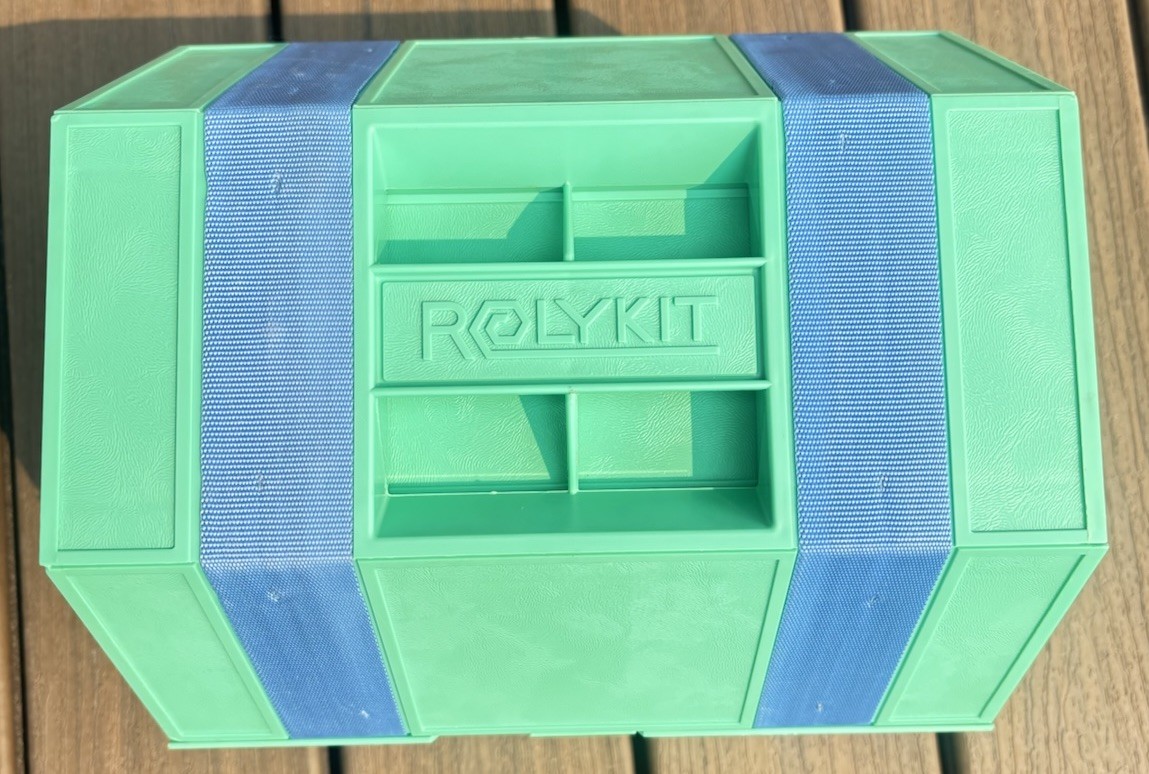 VTG ROLYKIT S-18 Deluxe Roll-Up Storage Organizer NEW NOS Made USA *FREE SHIP*
