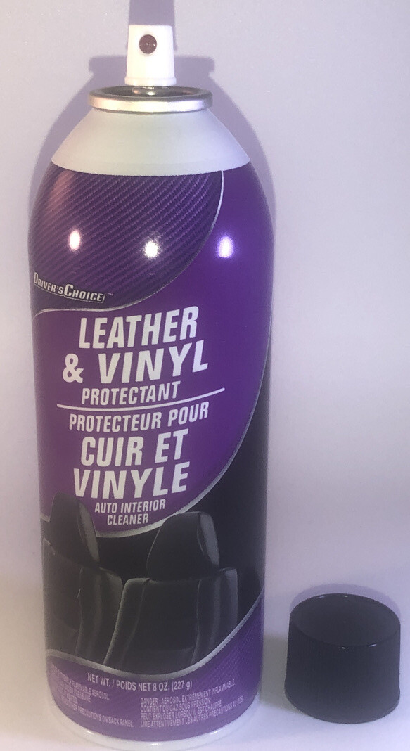 SHIP24H-Drivers Choice Leather & Vinyl Protectant Auto Interior Cleaner 8 oz NEW