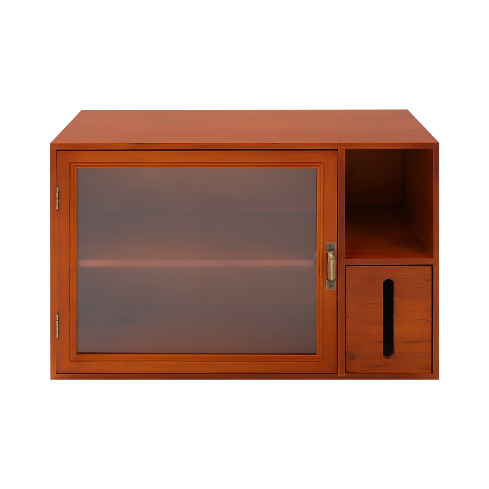 Storage Rack With Door, Countertop Organizer for Bread, Cup, Jar, Small Decor