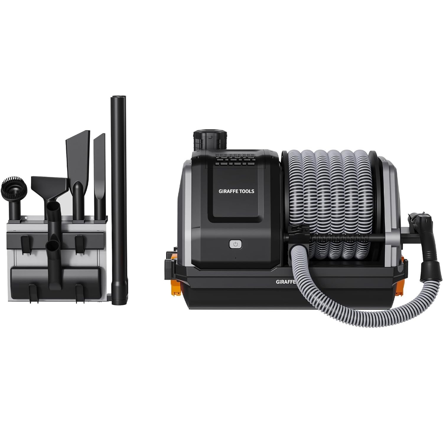 Giraffe Tools Wet Dry Vacuum Cleaner with 30FT Retractable Hose &Remote Control