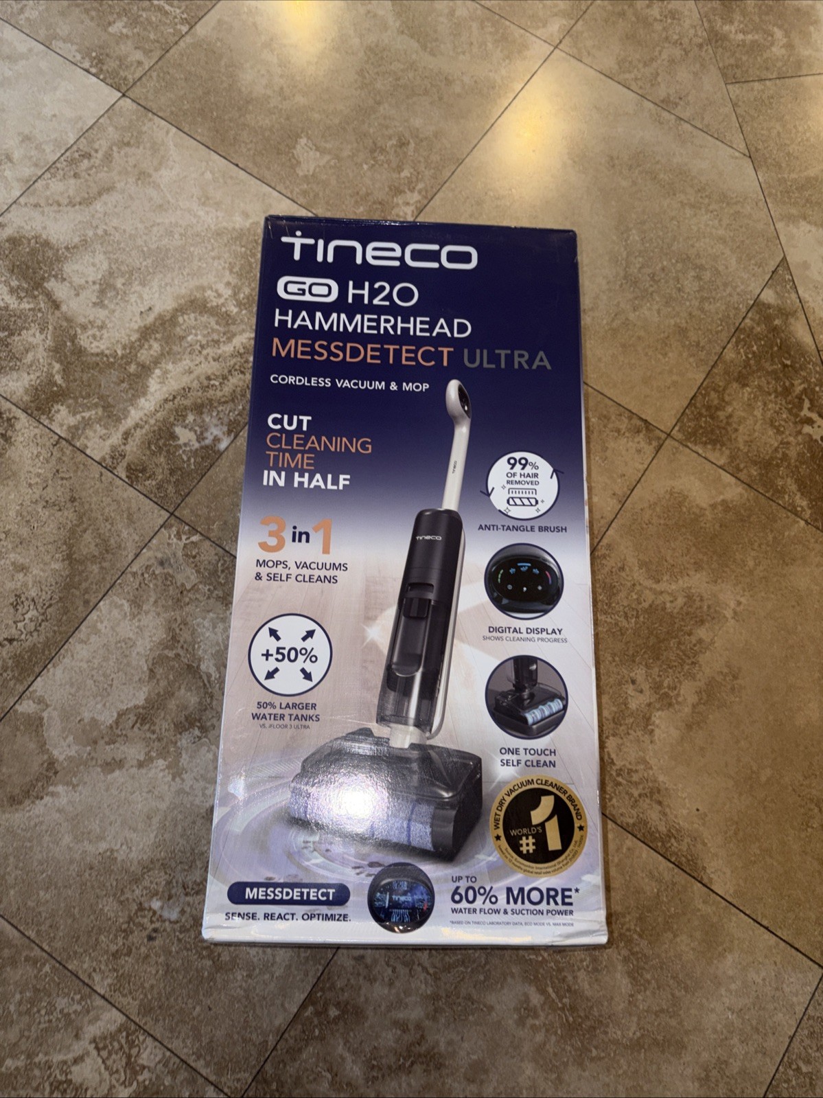 Tineco GO HammerHead Mess Detect Ultra Cordless Mop and Vacuum COSTCO Bundle