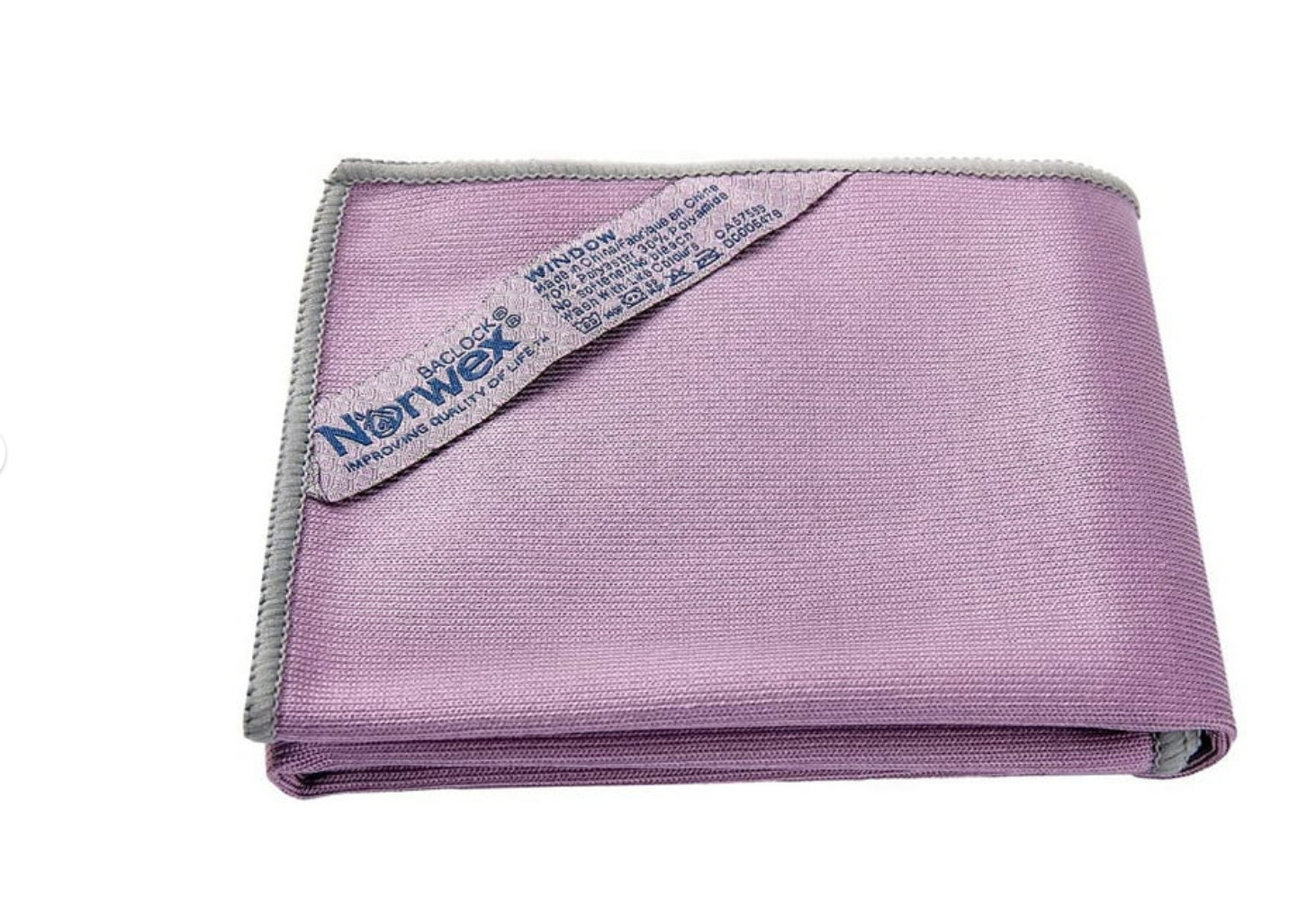 2 COUNTS (2 Pieces) Norwex Window Cloth – Purple – FAST FREE SHIPPING