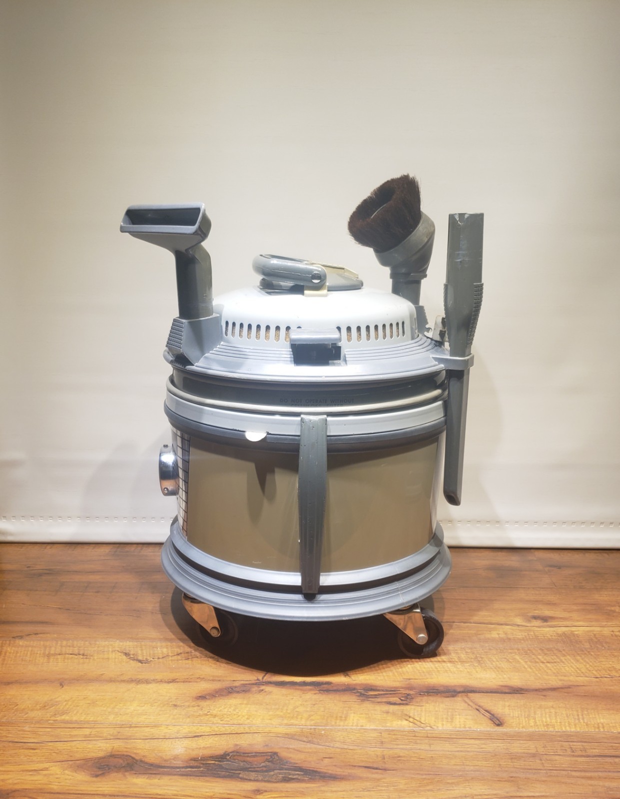 Vintage Filter Queen Princess II PG-48 Cannister With Attachments Filters- WORKS