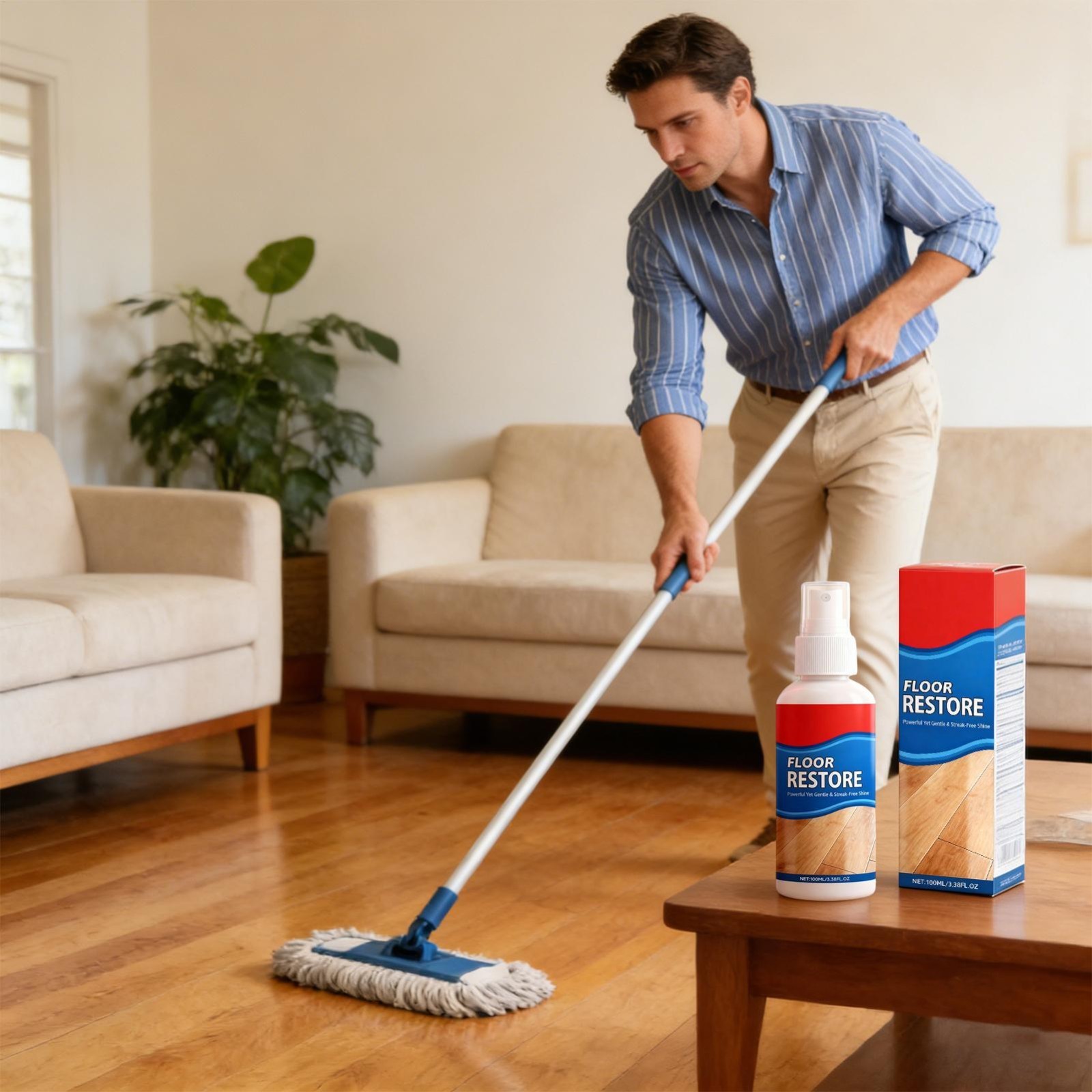 Clean-Eez Ultimate Floor Restorer & Polish – Revitalize And Shine Wood 100ml