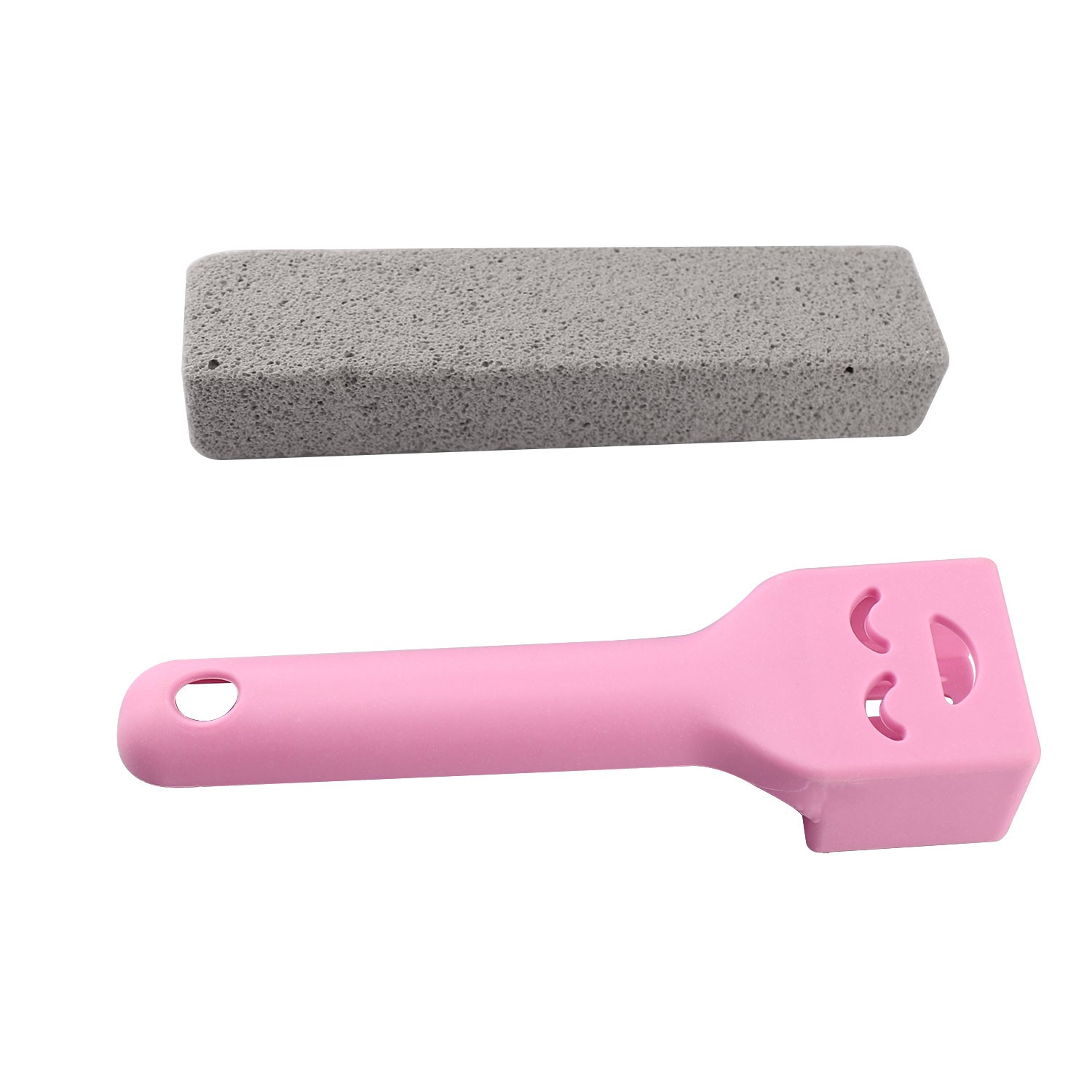 5Pcs Bathroom Pumice Stone Toilet Brush Kit Rust Limescale Remove Cleaning Tools