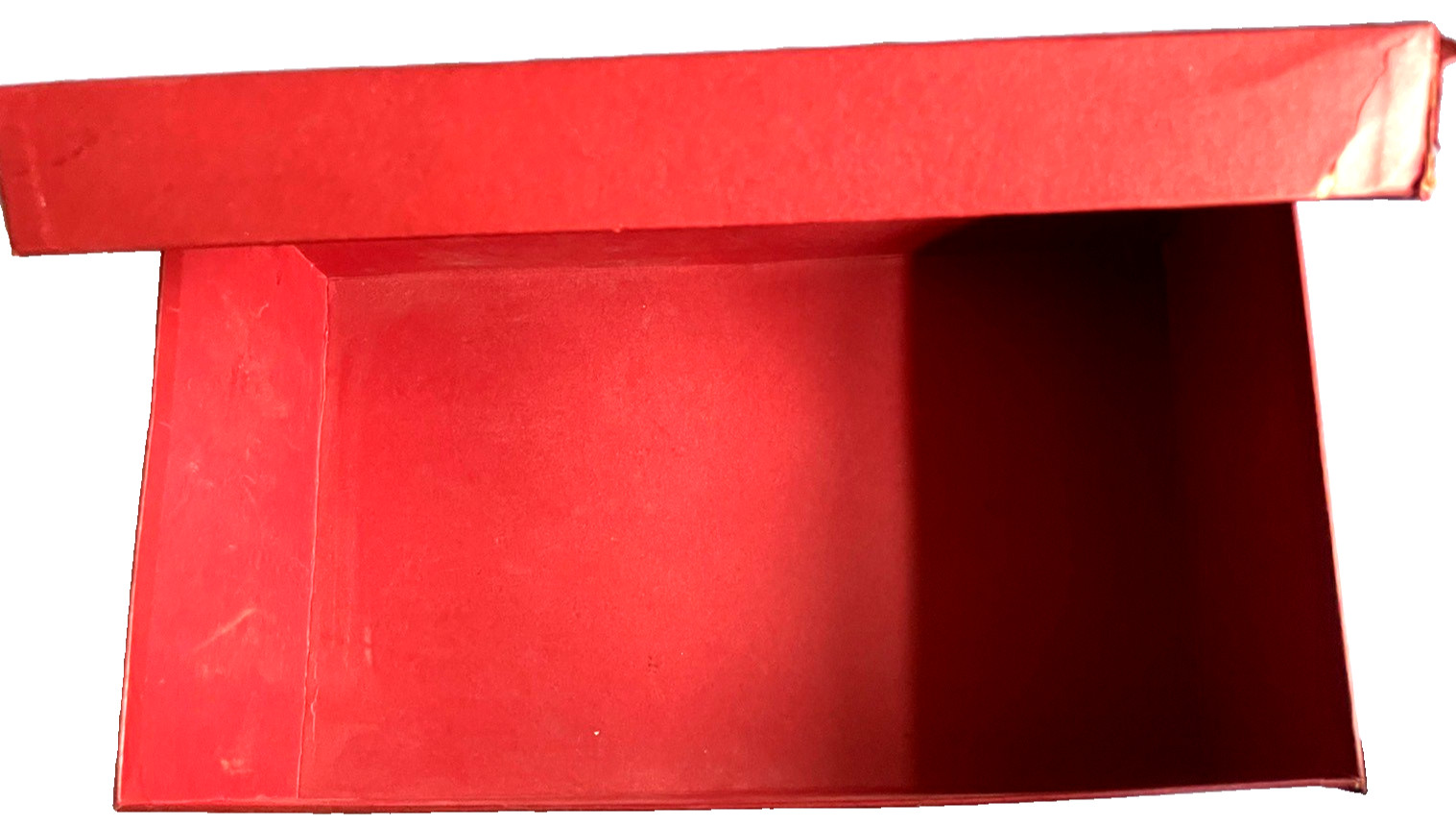 SALVATORE FERRAGAMO MENS BURGUNDY EMPTY SHOE BOX & PAIR SHOE DUST CLOTHS INCLUDE