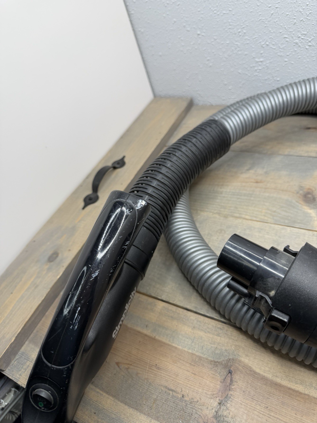 *Simplicity Cinch, Verve, Jack, Jill Snap Canister Vacuum Handle/Hose Only