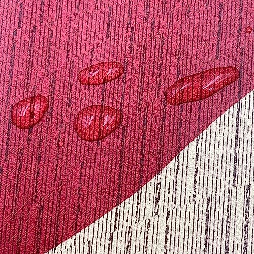 Yifely Red Geometric Design Furniture Paper Self-Adhesive Shelf Liner Dresser