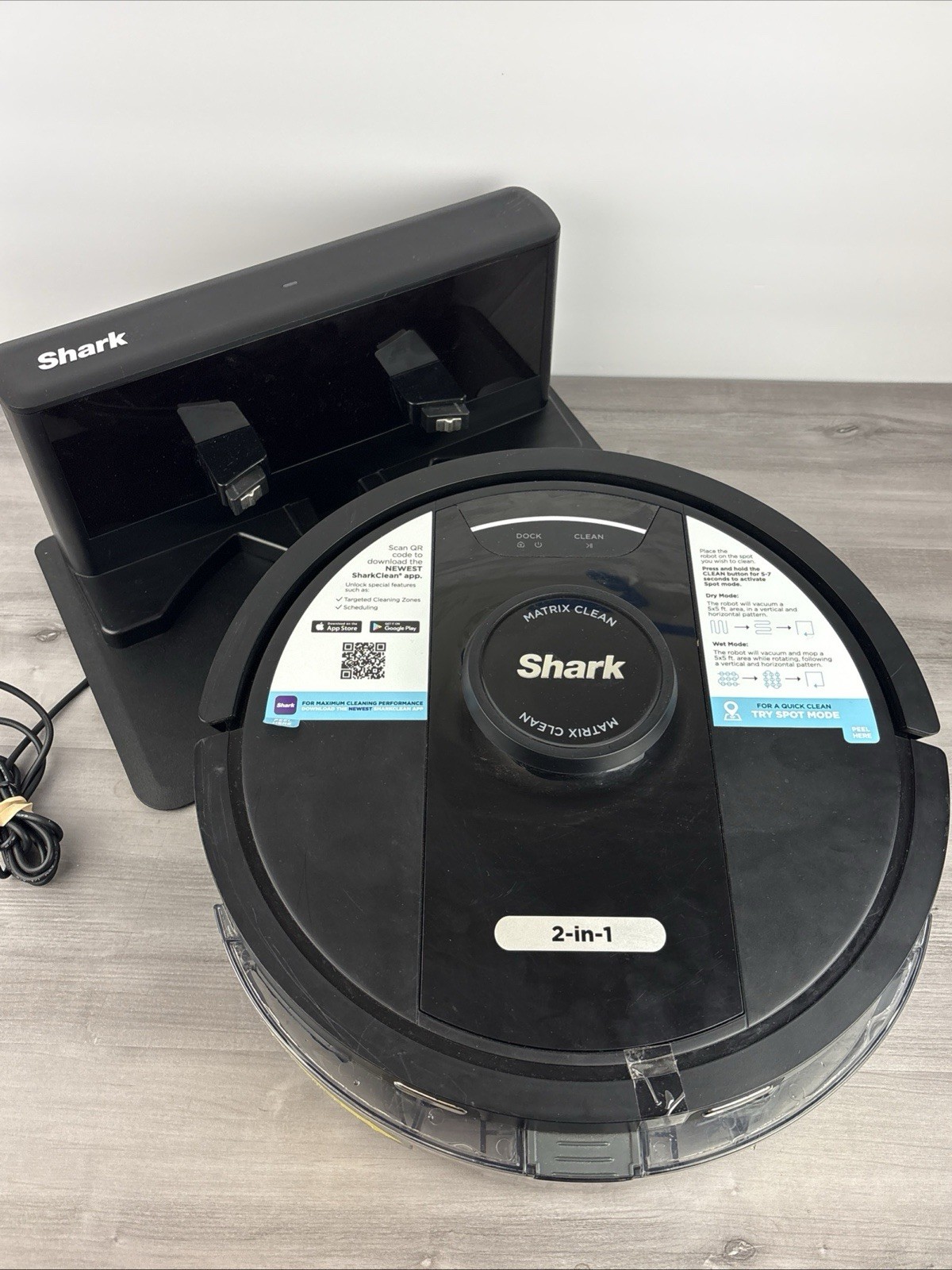 The Shark Matrix Plus 2-in-1 Robot RV24002DUS X3 (WMP016562)