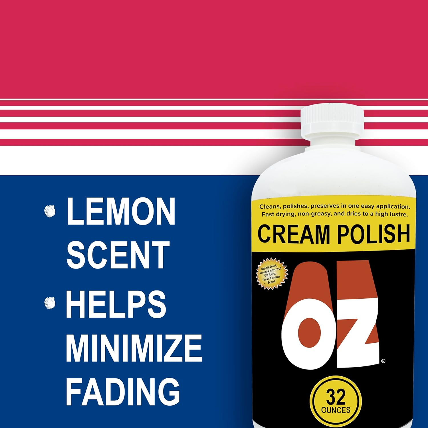 Mohawk Finishing Products OZ Cream Polish, M860-0006, 1 Quart