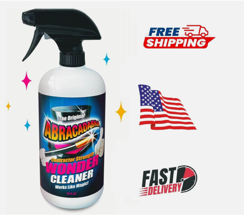 Abracadabra® Wonder Cleaner 16oz – Safe Adhesive, Tar & Sap Remover Made in USA