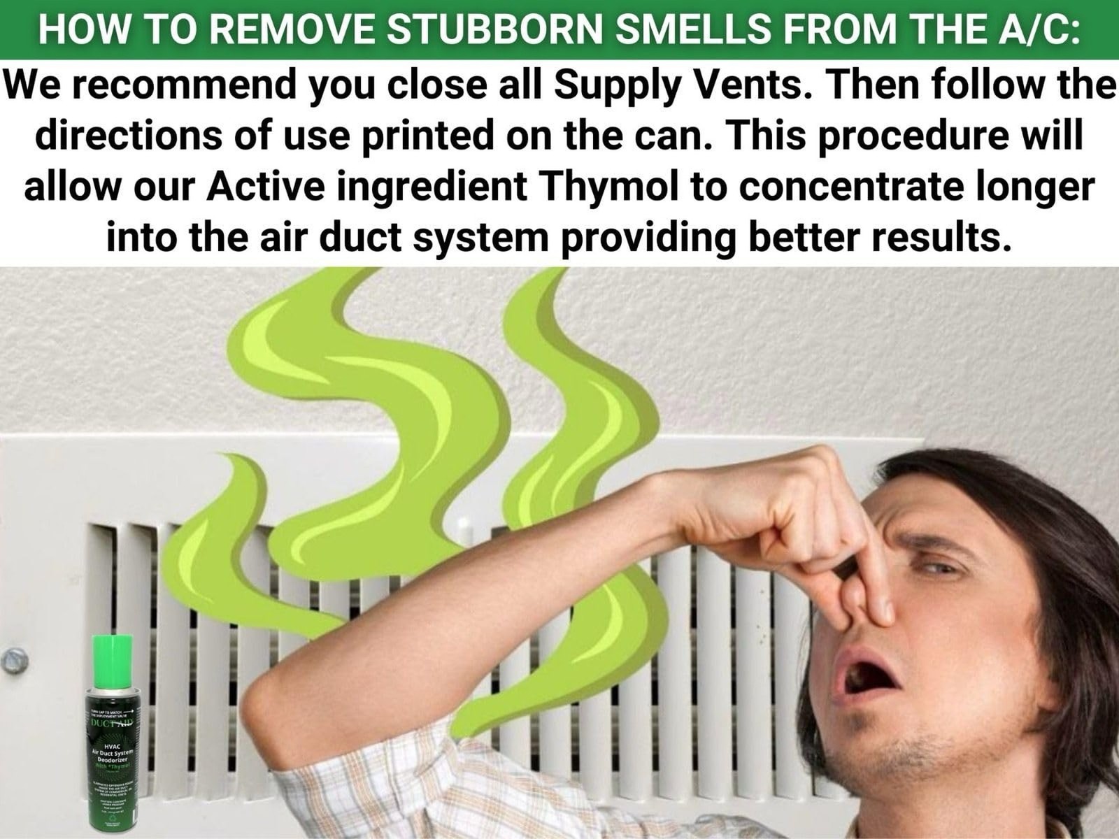 Air Freshener for HVAC System, Commercial, Residential & Cars| Made with Thym…
