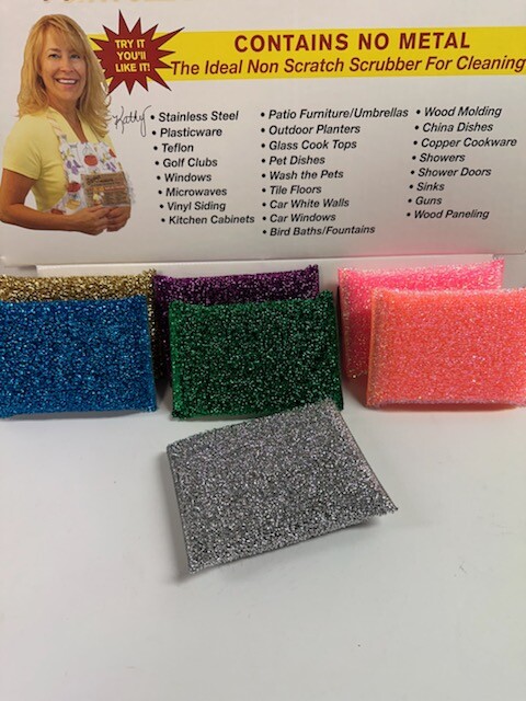 Sterling’s Sponge 10 Pack – Non-scratch, Anti-Bacterial Sponge – Made in Israel