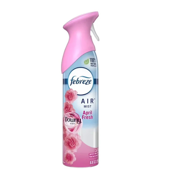 Febreze Air Mist Spray DOWNY APRIL FRESH 8.8oz 6 Ct