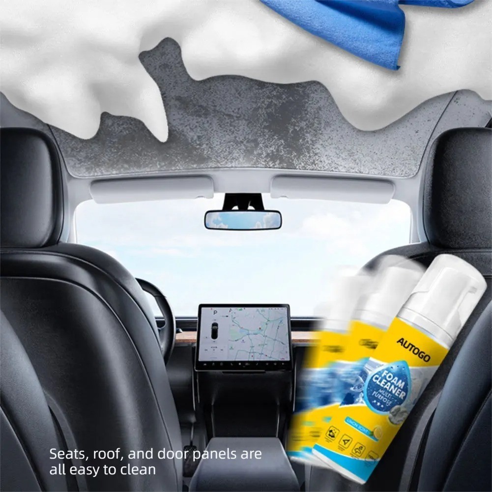 Multifunctional Foam Cleaner For Car Interior Strong Stain Remover USA