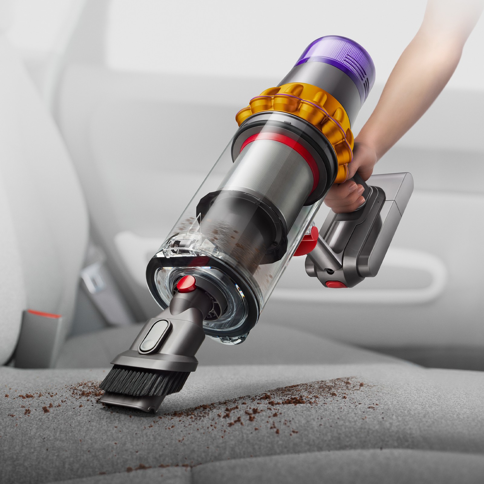 Dyson V15 Detect Total Clean Extra | Yellow/Nickel | Refurbished