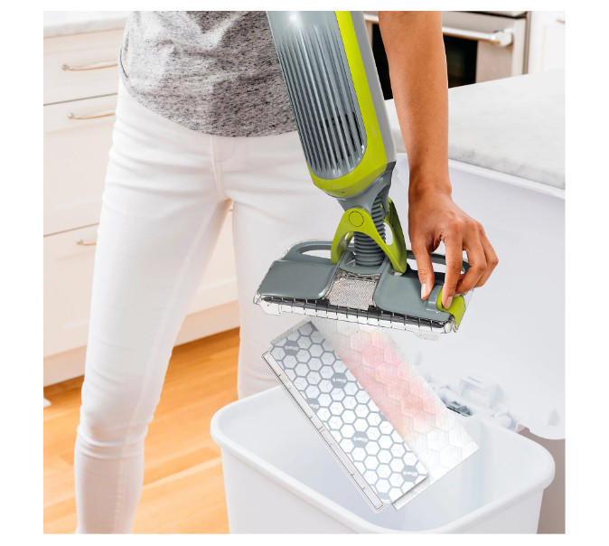Disposable Hard Floor Mop Pads Replacement, 16 Count