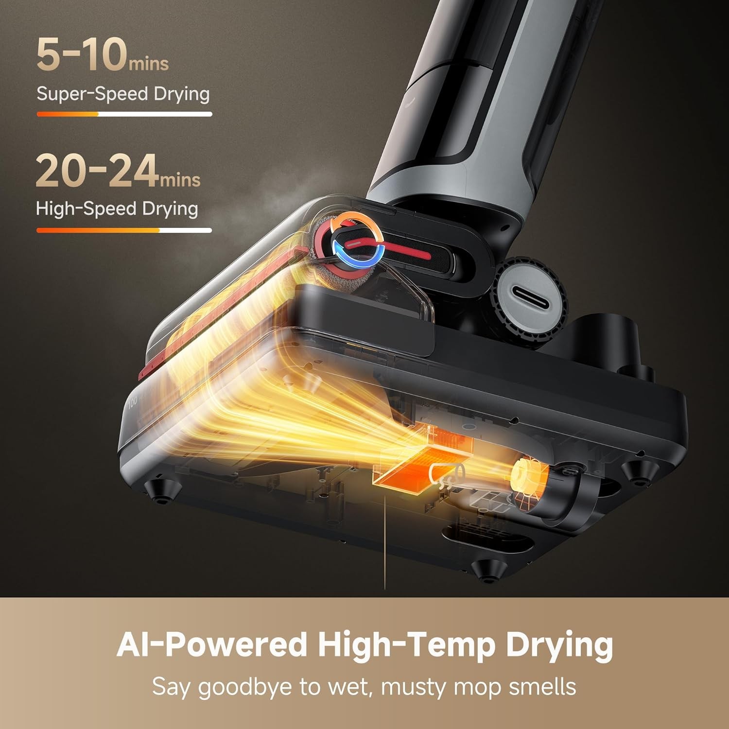 eBay Live｜DREAME H15 Pro Heat 185°F Steam Wash GapFree AI Robotic Arm｜New
