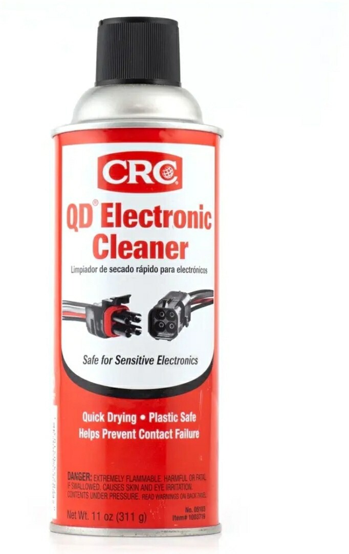 CRC Electronic Cleaner, Quick Dry for Sensitive Electronics, 11 Oz