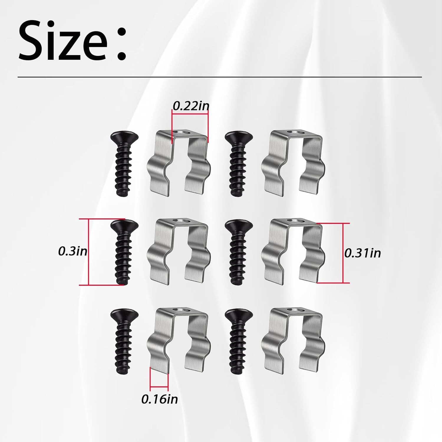 Vacuum Side Brush Mount Clips For Shark IQ & AI AV2501S Robot Vacuum (3Pcs)