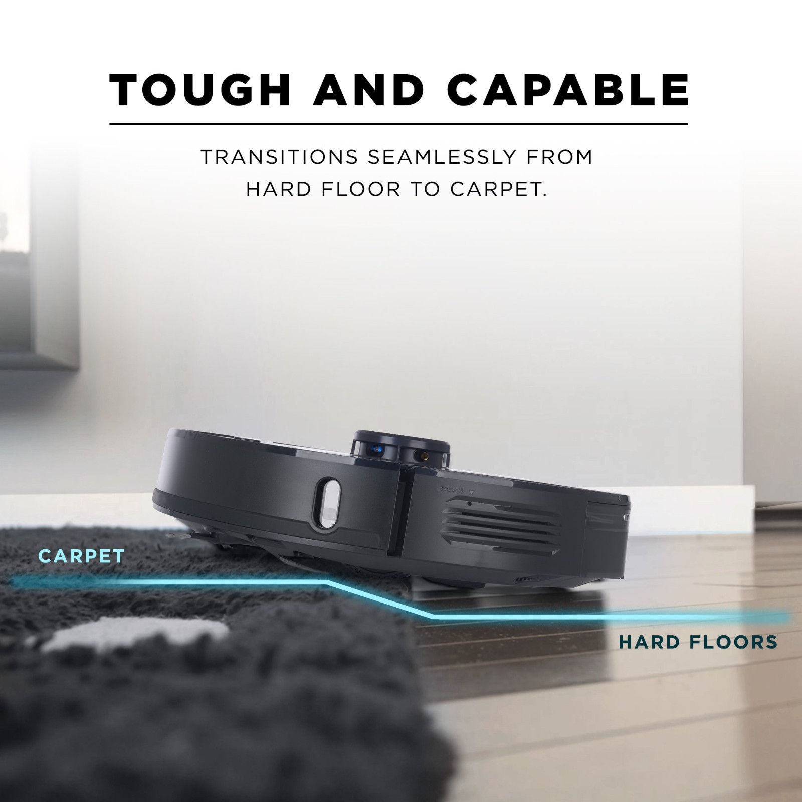 iHome AutoVac Nova Self Empty Robot Vacuum and Mop, Laser and HomeMap Navigation