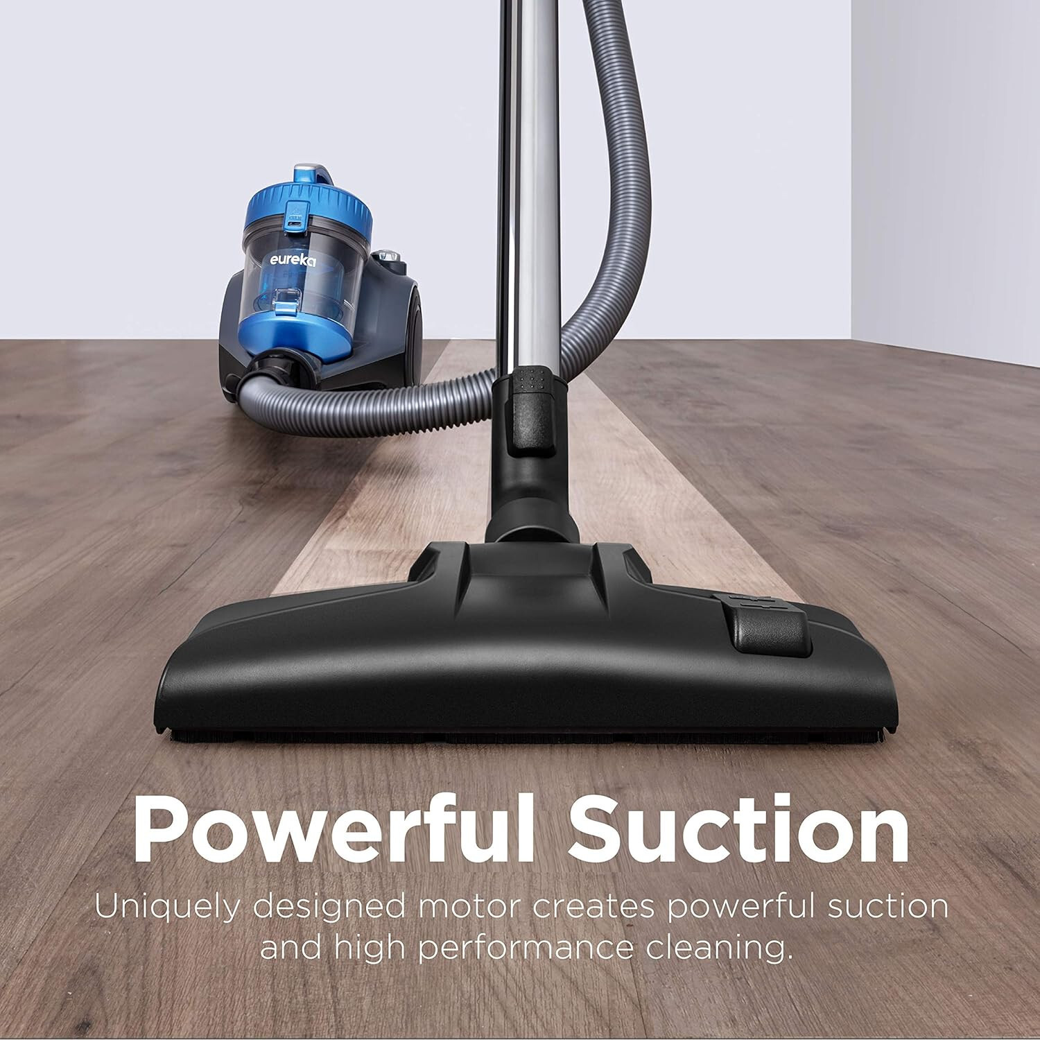 Eureka WhirlWind Bagless Canister 2.5L Vacuum Cleaner for Carpets and Hard Floor
