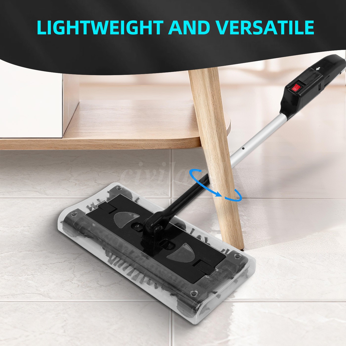 Vacuum Cleaner Cordless floor sweeper rechargeable manual floor & carpet sweeper