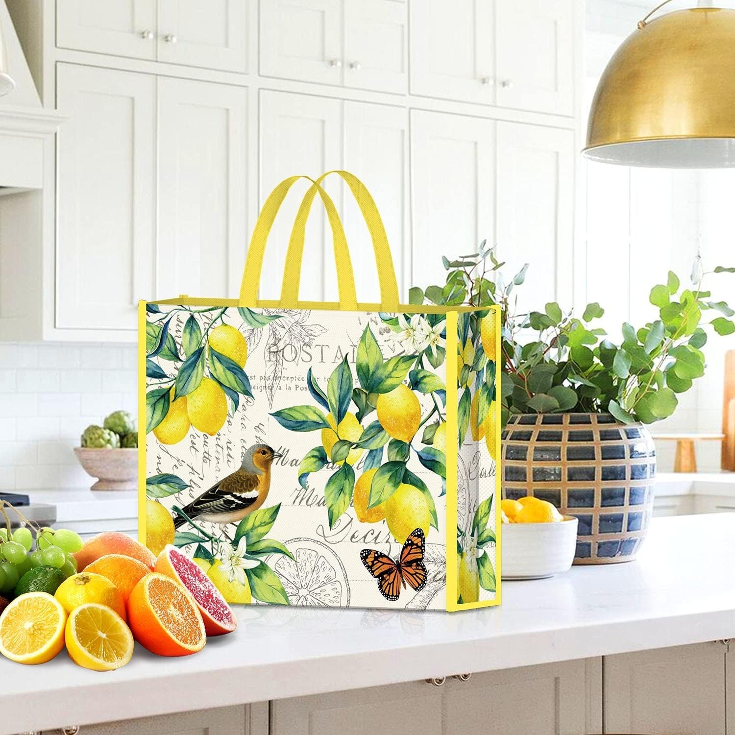 Reusable Grocery Shopping Bags Extremely Durable Multi Use Large Stylish Fun …