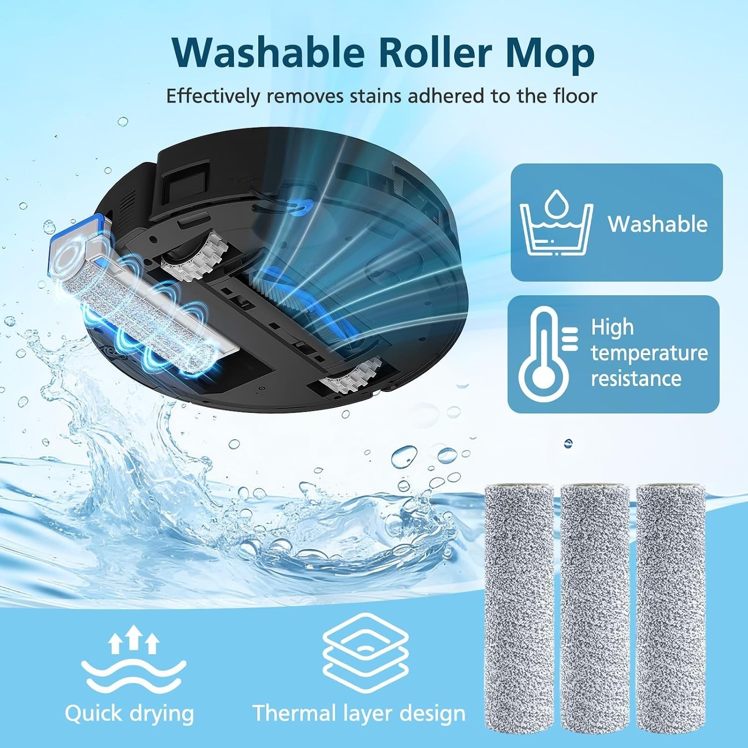 T80 OMNI Parts for ECOVACS DEEBOT T80 Omni/for Yeedi M14 Plus Robot Vacuum