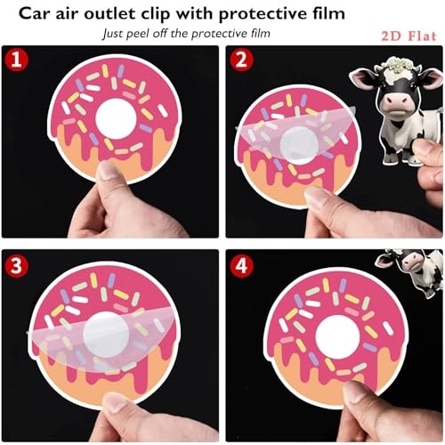 Fresh Scented Car Air Freshener Vent Clip, 1 Count (Pack of 1) Sportswear Sloth