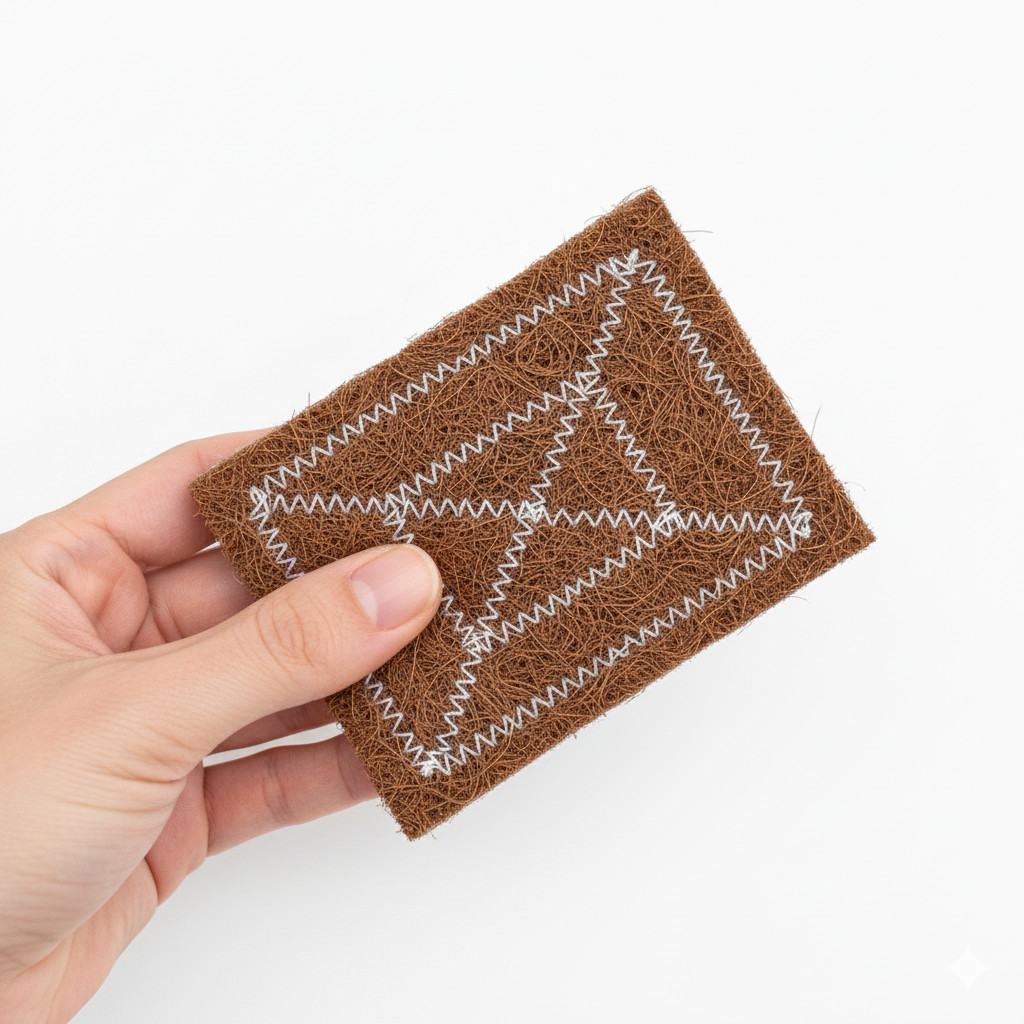 Coconut fiber Scrub pad | Dish Cleaning Natural Fiber Scrubbing Pad | 10 pcs